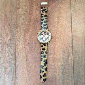 NEW Express Leopard Print Watch